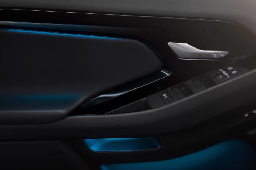 door handle interior of Land Rover RANGE ROVER EVOQUE