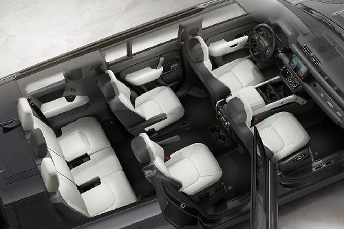 Land Rover DEFENDER 130 Front And Rear Seats Together