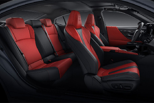 Lexus ES Front And Rear Seats Together