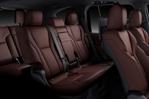 Lexus LX Front And Rear Seats Together