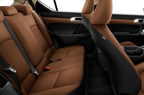 Lexus CT Hybrid Rear Seats