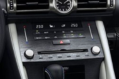 Front AC Controls of Lexus RC F