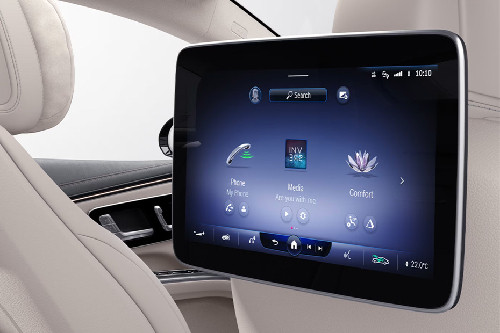 Rear Seat Entertainment of Mercedes-Benz EQS