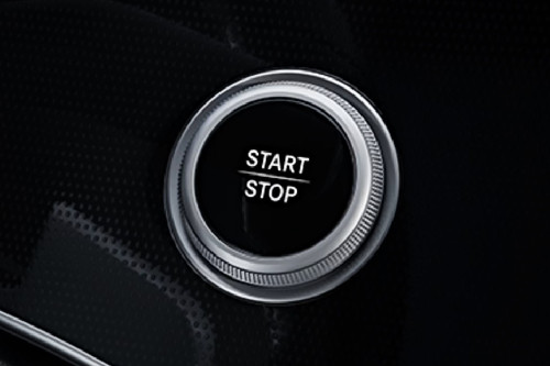 Mercedes-Benz EQE Engine Start Stop Button