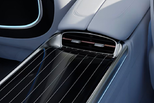 Maybach EQS Rear AC Controls