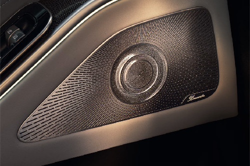 Speakers View of Mercedes-Benz S-Class Sedan