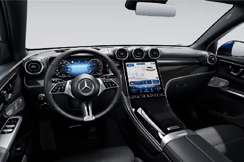 Dashboard View of GLC-Class Coupe