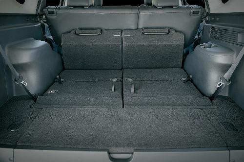 Montero Sport Storage Area