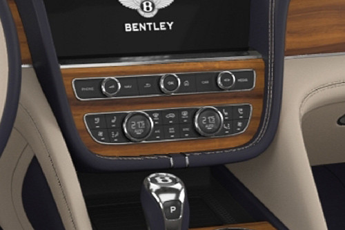 Front AC Controls of Bentley Bentayga