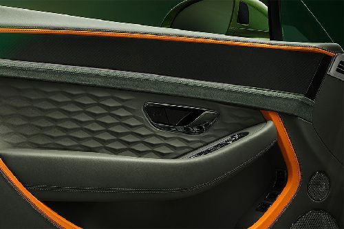 door handle interior of Bentley Continental GT