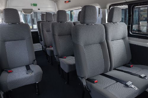 Nissan Urvan Front And Rear Seats Together