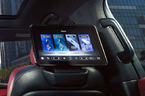 Rear Seat Entertainment of Nissan Patrol