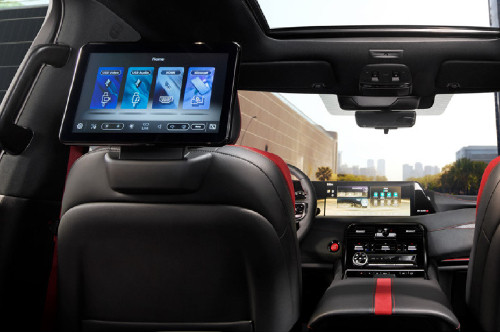 Rear Seat Entertainment of Nissan Patrol Nismo