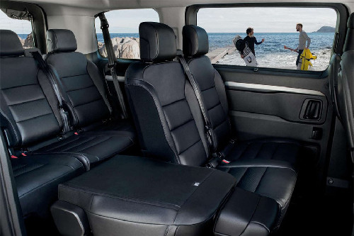 Peugeot Traveller Front And Rear Seats Together