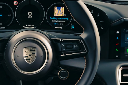 Porsche Taycan Multi Function Steering
