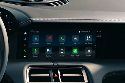 Stereo View of Taycan