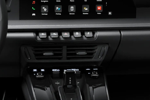 Front AC Controls of Porsche 911