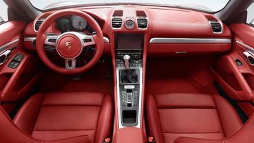 Dashboard View of Boxster GTS