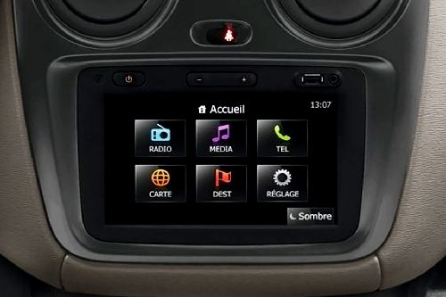 Dokker Van touch screen