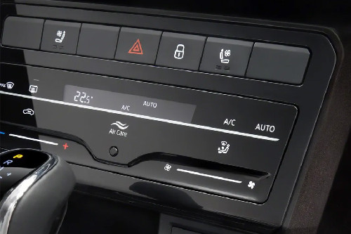 Front AC Controls of Skoda Kushaq