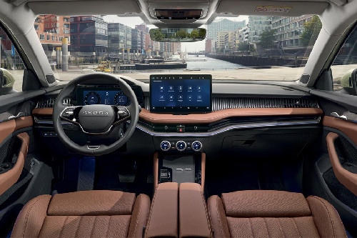 Dashboard View of Superb Wagon