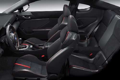 Subaru BRZ Front And Rear Seats Together