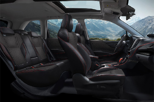 Subaru Forester Front And Rear Seats Together