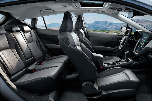 Subaru Crosstrek Front And Rear Seats Together