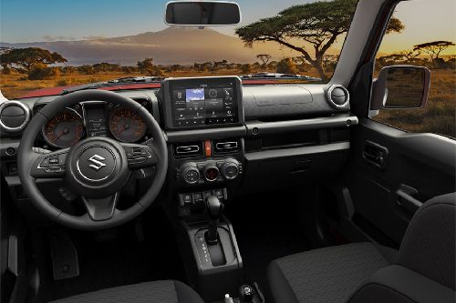 Dashboard View of Jimny 5 Door