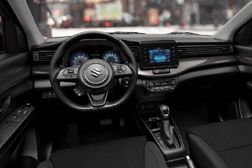 Dashboard View of Ertiga