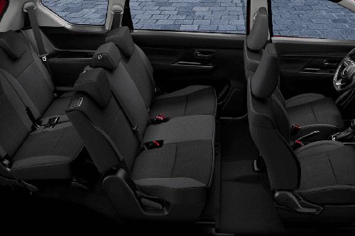 Suzuki Ertiga Front And Rear Seats Together