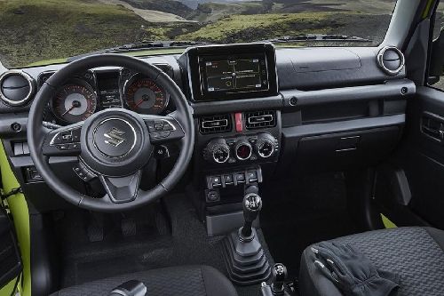 Dashboard View of Jimny