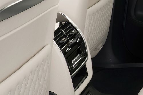 X7 Rear AC Controls