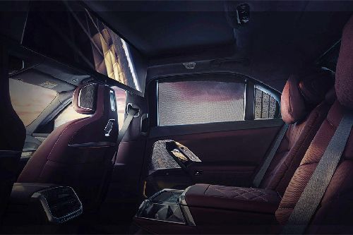 BMW i7 Front And Rear Seats Together
