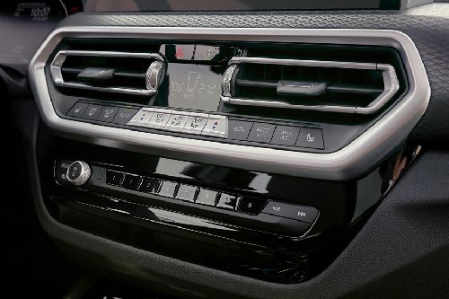 Front AC Controls of BMW IX3 (2024-2025)