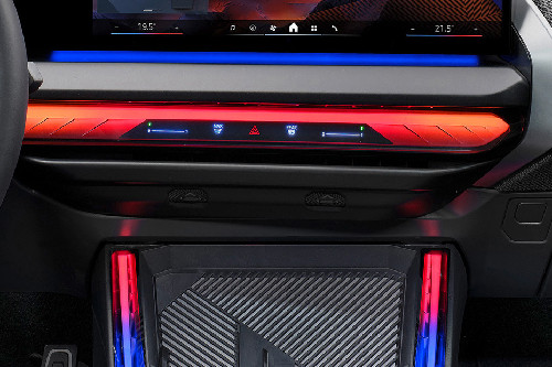 Front AC Controls of BMW X3