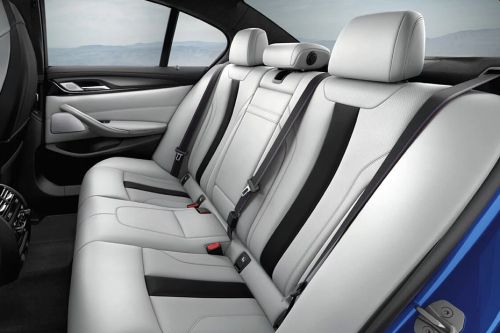 BMW M5 Sedan Rear Seats