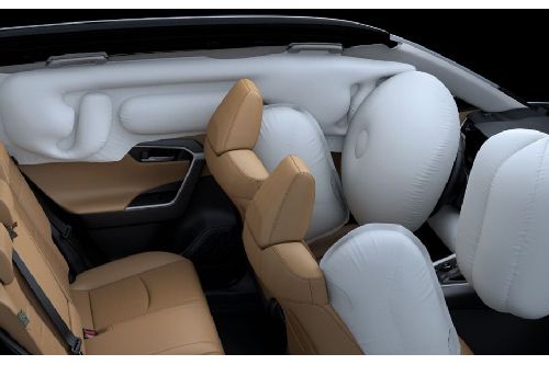 Toyota RAV 4 HEV 2024-2025 AirBags View