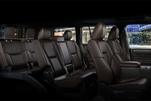 Toyota Land Cruiser Prado Front And Rear Seats Together