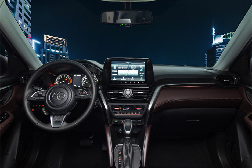 Dashboard View of Urban Cruiser