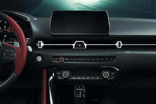 Front AC Controls of Toyota Supra