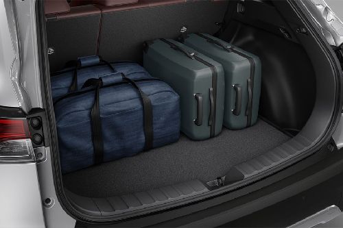 Storage Closer View of Toyota Corolla Cross Hybrid