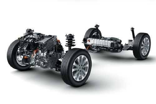 Corolla Cross Hybrid Suspension