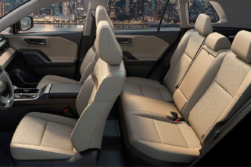 Toyota RAV 4 HEV Front And Rear Seats Together