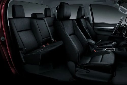 Toyota Hilux Front And Rear Seats Together