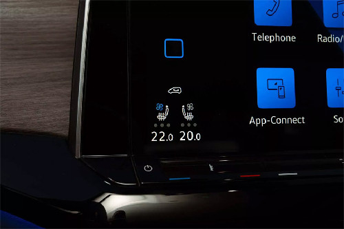 Teramont touch screen
