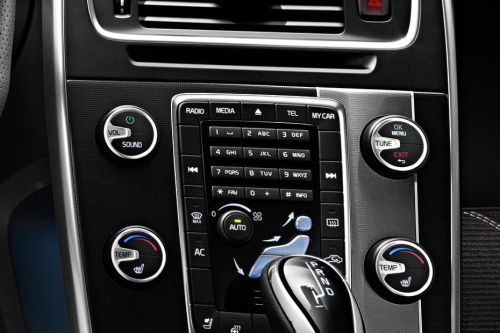 Front AC Controls of Volvo S60 (2021-2023)