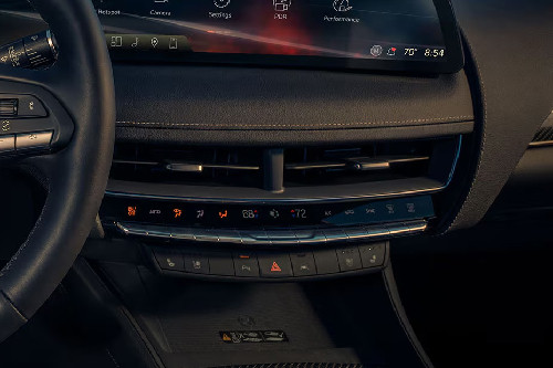 Front AC Controls of Cadillac CT5 V