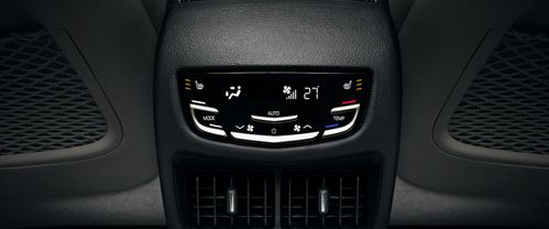 SRX Crossover Rear AC Controls