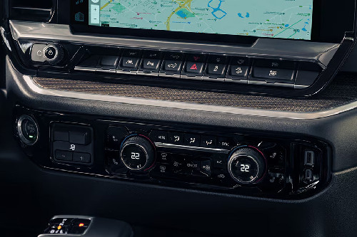 Front AC Controls of Chevrolet Silverado LD